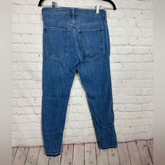 Banana Republic Skinny Zero Light Denim Jeans Size 27, GUC - Picture 3 of 5